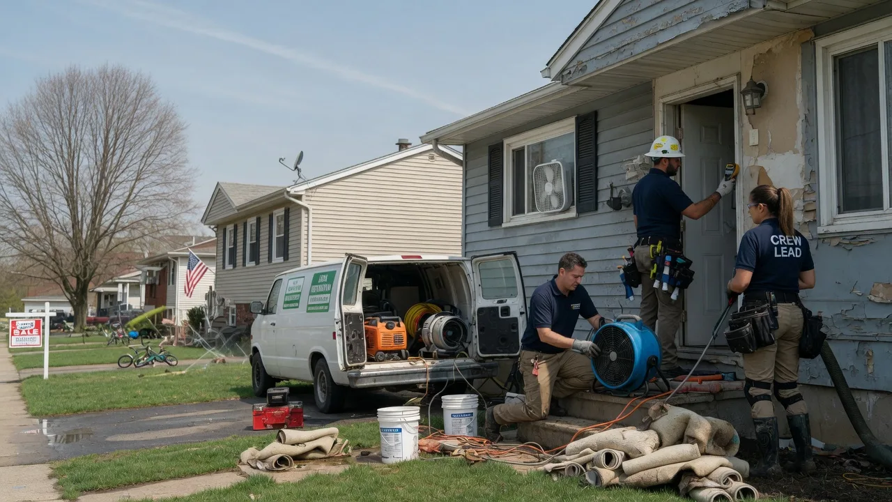Flood Cleanup in San Perlita, TX near me