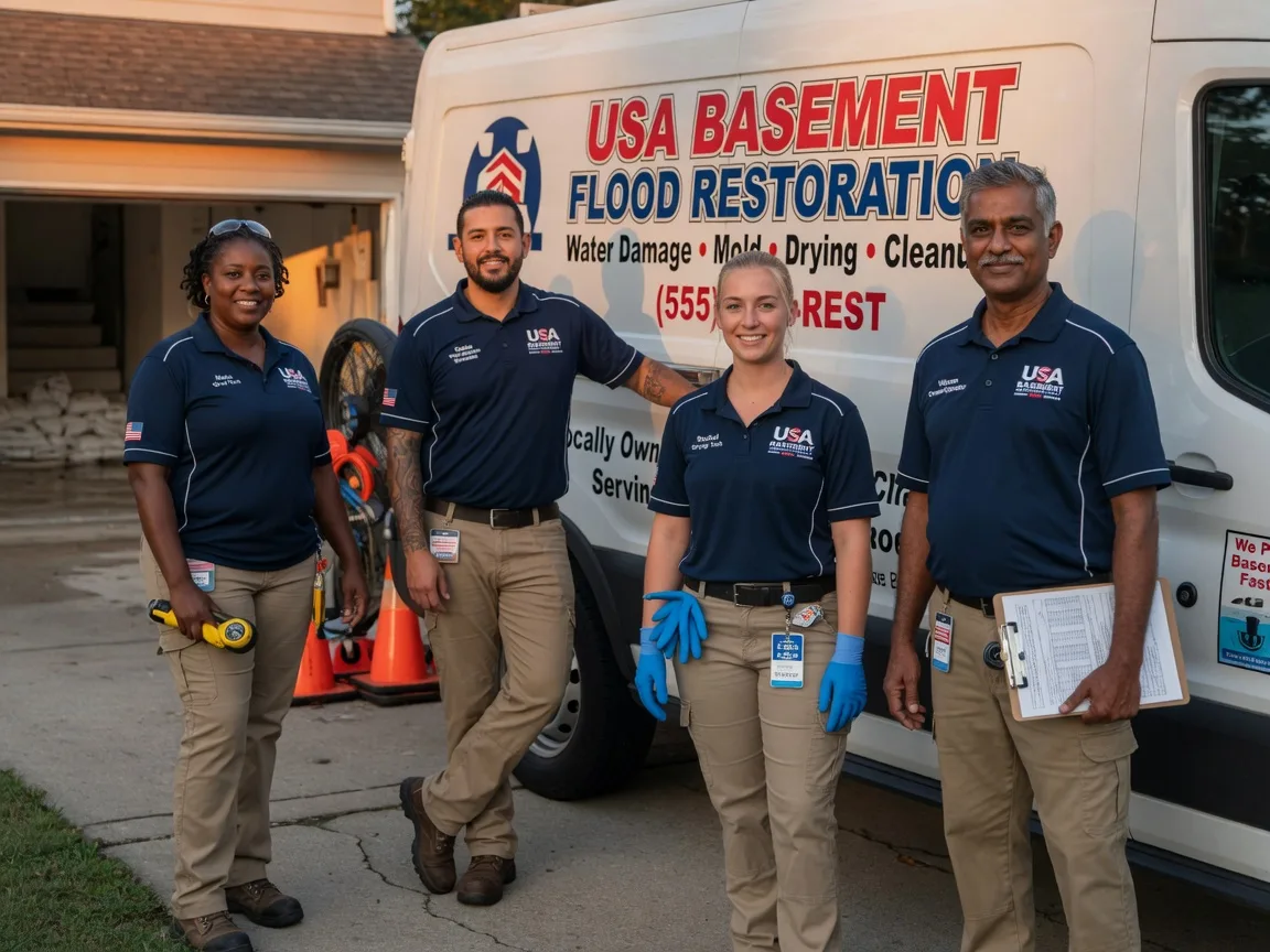 Basement Flood Cleanup company in San Perlita, TX